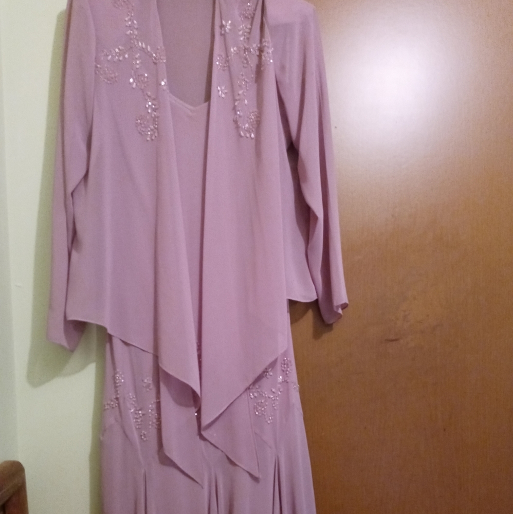 Beaded 2pc Dress Set